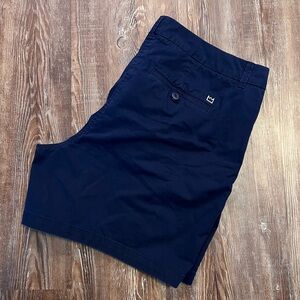 Crown & Ivy Caroline Classic Navy Shorts